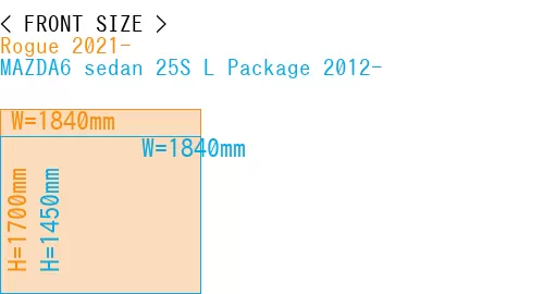#Rogue 2021- + MAZDA6 sedan 25S 
L Package 2012-